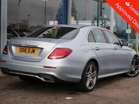 Used Mercedes E220 AMG line 194 HP (142 kW) 2016 Silver Sedan