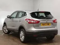 Used Nissan Qashqai Acenta 110 HP (80 kW) 2017 Silver SUV