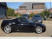 Used Alfa Romeo 4C 240 HP (176 kW) 2018 Black Cabriolet