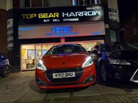 Used Peugeot 208 Allure 2017 Orange Hatchback