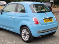 Used Fiat 500 Lounge 2014 Blue Hatchback