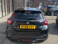 Used Nissan Micra N-Connecta 90 HP (66 kW) 2018 Black Hatchback