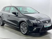 Used Seat Ibiza SE 95 HP (69 kW) 2022 Black Hatchback