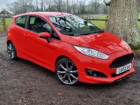 Used Ford Fiesta ST-Line 125 HP (91 kW) 2017 Red Hatchback