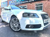 Used Audi A3 Sportback S-Line 2009 White Hatchback