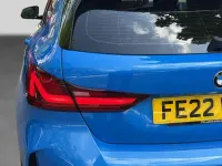 Used BMW 118 M Sport 134 HP (98 kW) 2022 Blue Hatchback