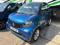 Used Smart ForTwo Coupé Passion 71 HP (52 kW) 2016 Blue Coupe