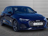 Used Audi A3 Black Edition 150 HP (110 kW) 2025 Blue Hatchback