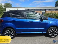 Used Ford Ecosport ST-Line 125 HP (91 kW) 2018 Blue SUV