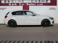 Used BMW 116 Sport Line 116 HP (85 kW) 2017 White Hatchback