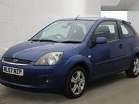Used Ford Fiesta Zetec 2007 Blue Hatchback