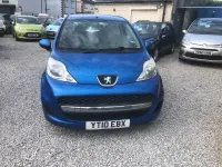 Used Peugeot 107 68 HP (50 kW) 2010 Blue Hatchback