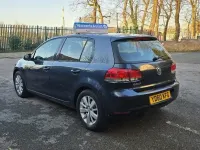 Used VW Golf VI SE 121 HP (88 kW) 2010 Blue Hatchback