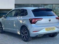 Used VW Polo R-line 95 HP (69 kW) 2024 Reflex silver metallic Hatchback