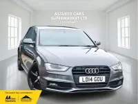 Used Audi A4 Black Edition 150 HP (110 kW) 2014 Grey Sedan
