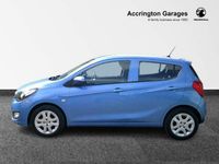 Used Vauxhall Viva 75 HP (55 kW) 2017 Sparkling blue Hatchback