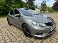 Used Nissan Pulsar Tekna 110 HP (80 kW) 2017 Grey Hatchback