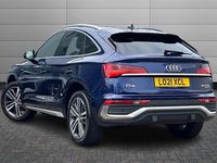 Used Audi Q5 S-Line 265 HP (194 kW) 2021 Navarra blue SUV