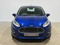 Used Ford Fiesta Zetec 82 HP (60 kW) 2014 Blue Hatchback