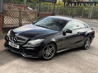 Begagnad Mercedes E220 AMG line 2016 Svart Sportkupé