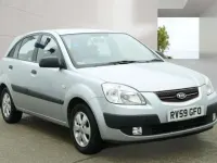 Used Kia Rio 108 HP (79 kW) 2009 Silver Hatchback