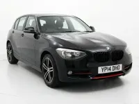 Used BMW 116 Sport Line 2014 Black Hatchback