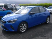 Used Vauxhall Corsa 75 HP (55 kW) 2021 Blue Hatchback