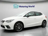 Used Seat Ibiza XCELLENCE Lux 95 HP (69 kW) 2023 White Hatchback