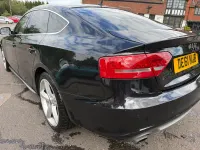 Used Audi A5 Sportback S-Line 2011 Black Hatchback