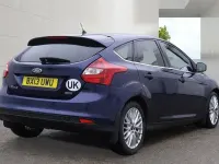 Used Ford Focus Zetec 2013 Blue Hatchback