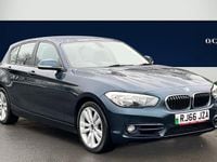 Used BMW 120 Sport Line 190 HP (139 kW) 2016 Blue Hatchback
