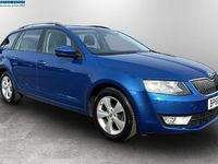 Used Skoda Octavia SE L 150 HP (110 kW) 2016 Blue Hatchback