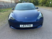 Used Tesla Model 3 Standard Range 366 kW (498 HP) 2021 Blue Sedan