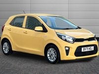 Used Kia Picanto 67 HP (49 kW) 2021 Yellow Hatchback