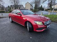 Used Mercedes E220 Premium 2016 Red Sedan