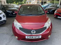 Used Nissan Note Tekna 90 HP (66 kW) 2014 Red Hatchback