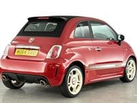 Used Abarth 500C 135 HP (99 kW) 2014 Red Cabriolet