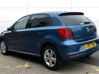 Used VW Polo Edition 90 HP (66 kW) 2017 Blue Hatchback