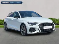 Used Audi S3 Sportback Advanced 310 HP (228 kW) 2023 White Hatchback