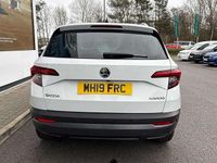 Used Skoda Karoq SE L 116 HP (85 kW) 2019 Moon white metallic SUV