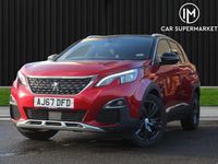 Used Peugeot 3008 GT-line 2018 Red Hatchback