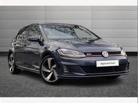 Used VW Golf VII GTI 245 HP (180 kW) 2019 Isaac blue steel Hatchback