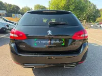Used Peugeot 308 SW GT-line 120 HP (88 kW) 2016 Black Estate