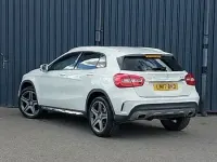 Usado Mercedes GLA200 AMG line 136 HP (100 kW) 2017 Branco SUV