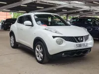 Used Nissan Juke Acenta 110 HP (80 kW) 2011 White SUV