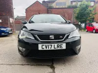Used Seat Ibiza FR 110 HP (80 kW) 2017 Black Hatchback