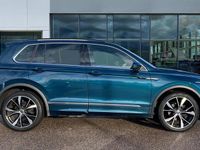 Used VW Tiguan R-line 150 HP (110 kW) 2022 Night blue metallic SUV