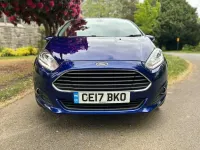 Używany Ford Fiesta Titanium 2017 Niebieski Hatchback