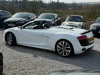 Used Audi R8 Spyder Advanced Plus 525 HP (386 kW) 2012 White Cabriolet