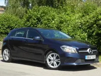 Used Mercedes A180 109 HP (80 kW) 2017 Blue Hatchback